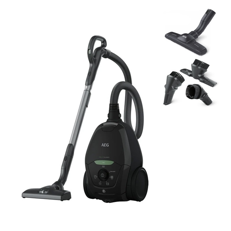 AEG VX82-1-ECO - Stofzuiger met stofzak - zwart (2021)