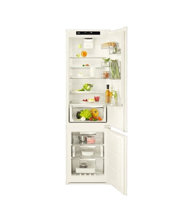 AEG 6000 serie TwinTech¨ NoFrost Koel/vrieskast inbouw 189.4 cm SCE819E5TS