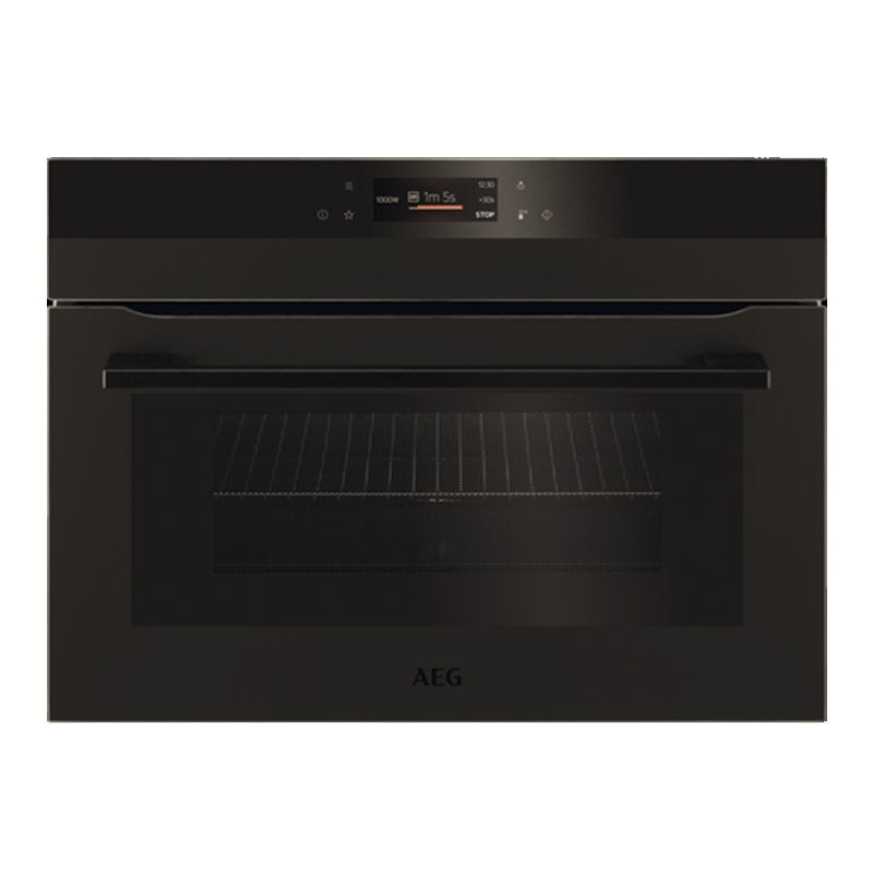 AEG 8000 CombiQuick Heteluchtoven met magnetron KMK761080T afbeelding