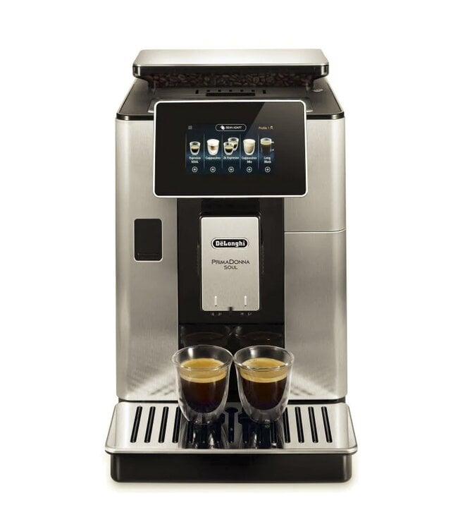 Delonghi ECAM610.74.MB PrimaDonna Soul volautomatische espressomachine