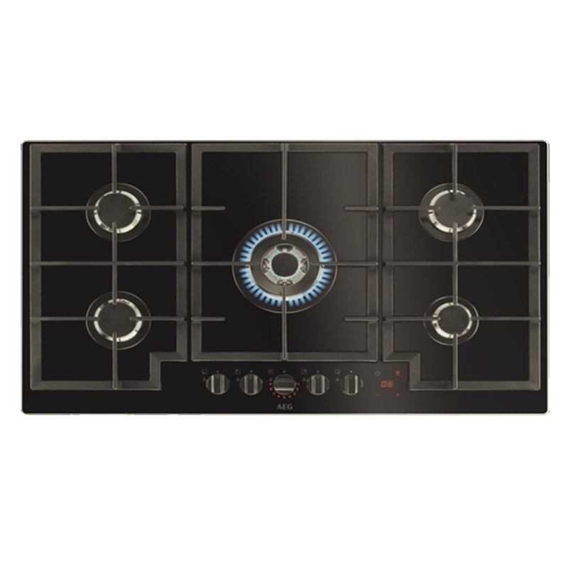 AEG gas Kookplaat 90 cm HKB95450NB