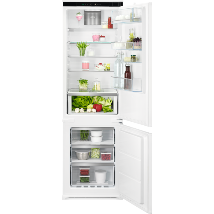 AEG 7000 serie GreenZone Koel-vriescombinatie inbouw 178 cm NSC7G181DS afbeelding