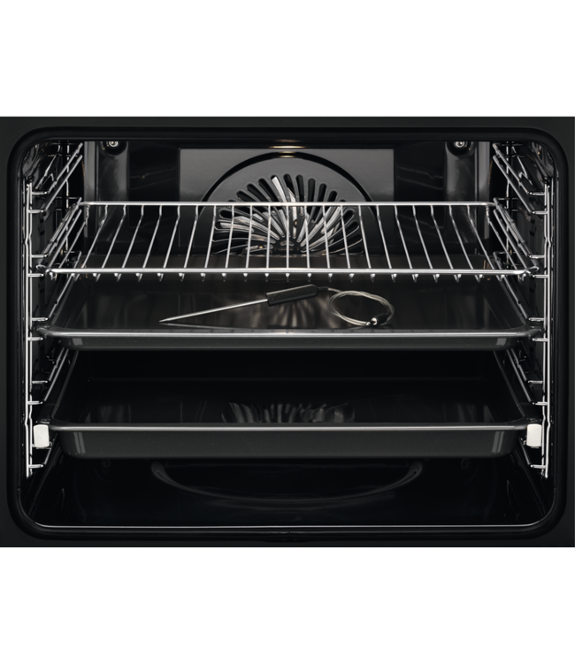 AEG 6000 serie SteamBake Heteluchtoven met stoomondersteuning met pyrolysereiniging BPK556360M