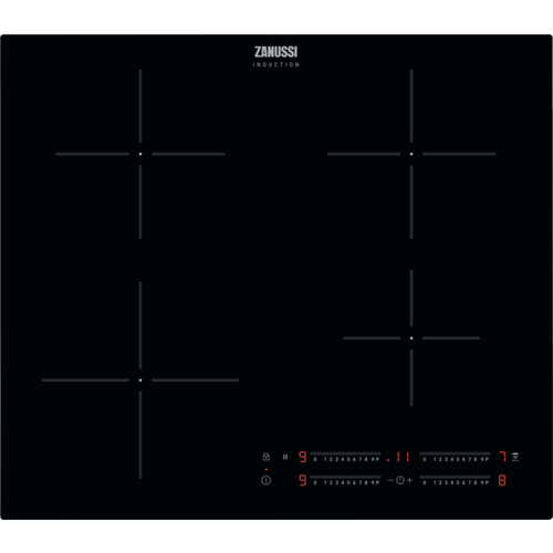 Zanussi - Inductiekookplaat - 4 zones - 49x56cm