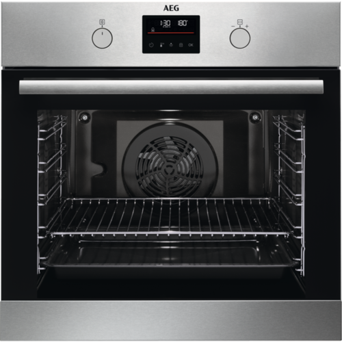 AEG 6000 serie SurroundCook¨ Heteluchtoven met pyrolysereiniging BPB335061M afbeelding
