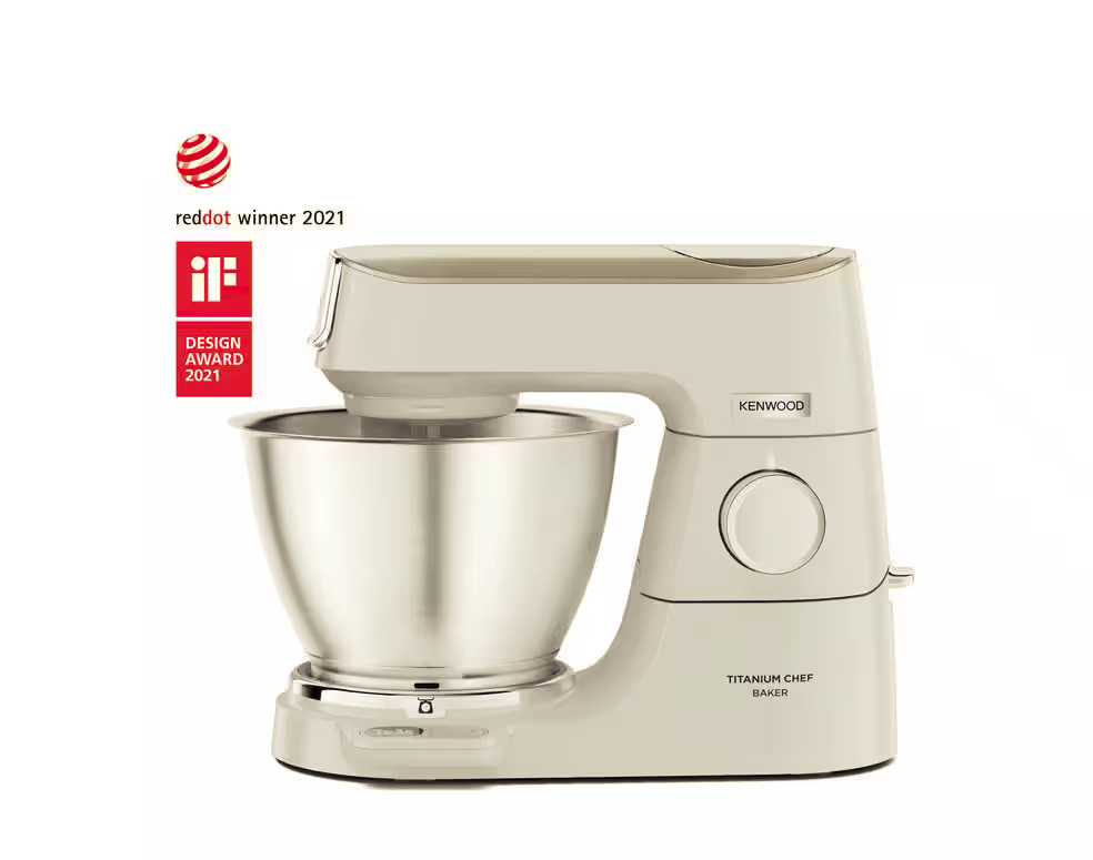 Kenwood KVC65.001WH Titanium Chef Baker - Keukenmachine - Wit