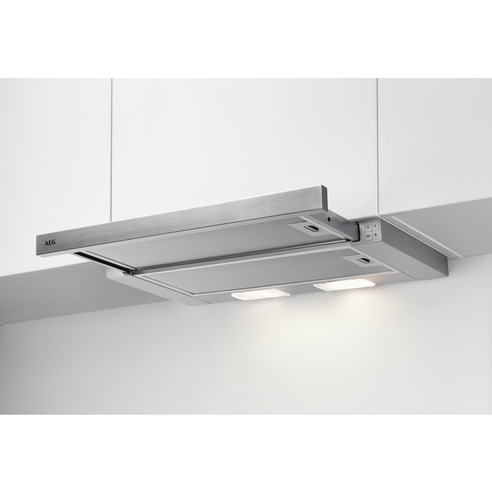 AEG 5000 Extractor Vlakscherm afzuigkap 60 cm DPB3622S afbeelding