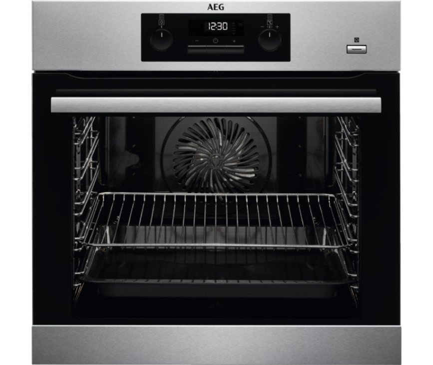 Aeg Bpb351020m Inbouw Oven - Hete Lucht & Grill Functie - Pizzaprogramma . 71 Liter Inhoud . Nieuw (outlet)