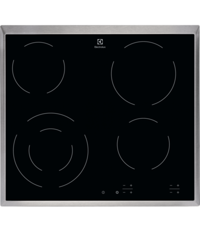 Electrolux 300 serie - Vitrokeramische kookplaat, 60 cm EHF6241XOK