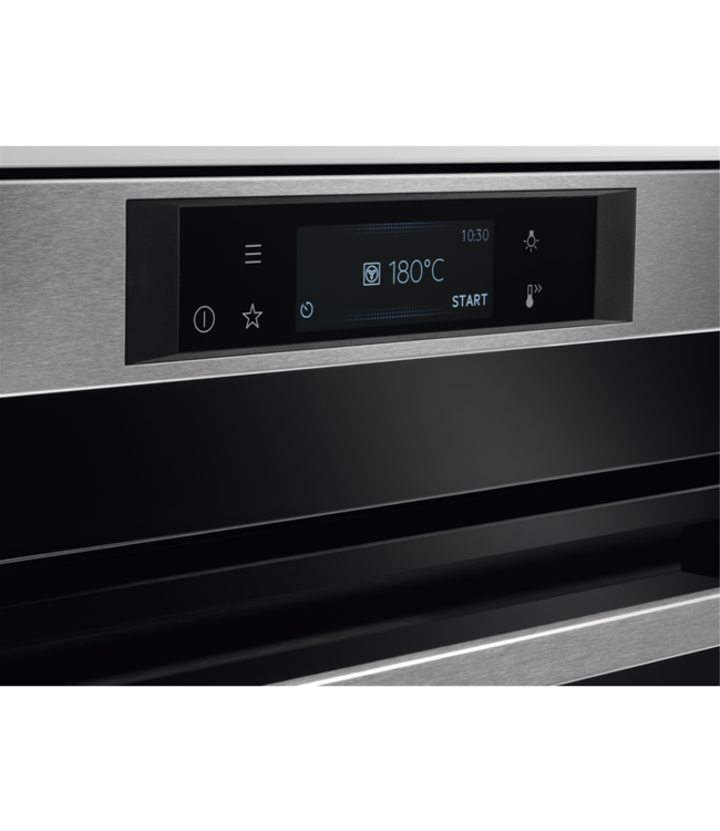 AEG 8000 AssistedCooking Heteluchtoven met pyrolysereiniging BPE742080M