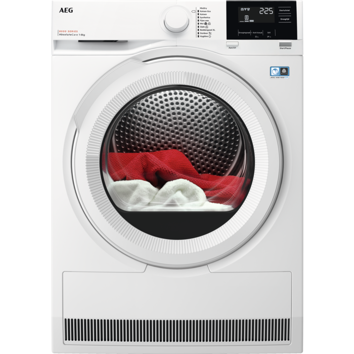 AEG TR838A2B 8000 serie AbsoluteCare warmtepompdroger