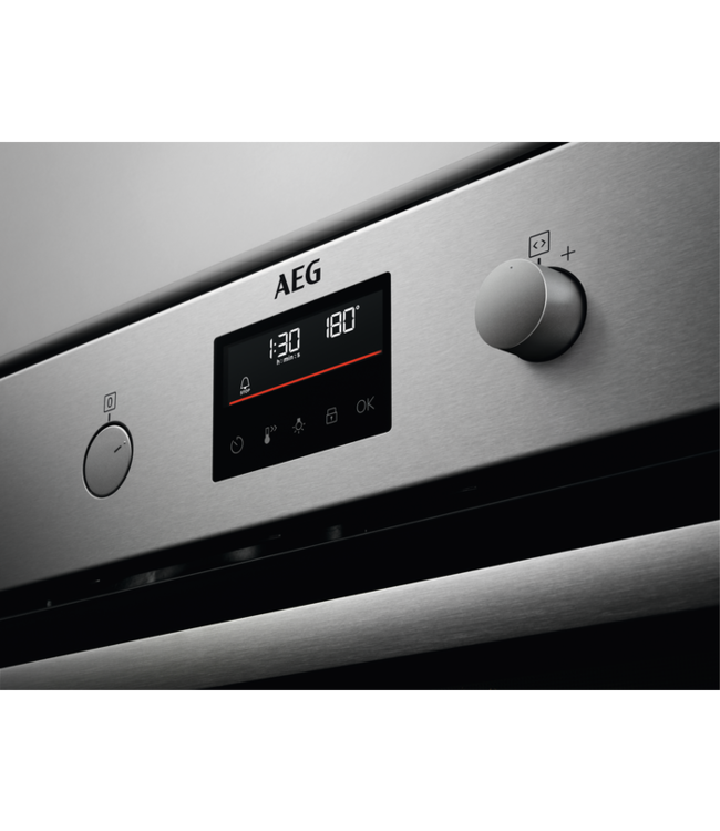 AEG 6000 serie SurroundCook® Heteluchtoven met pyrolysereiniging BPS335061M