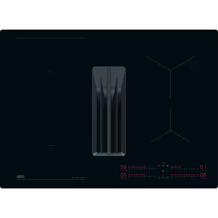 AEG AEG Kookplaat met afzuiging - 6000 serie ComboHob met Bridge functie, 70 cm NCH74B01CB