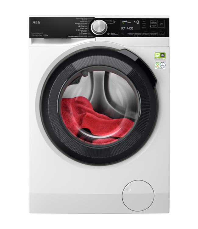 AEG 9000 serie AbsoluteCare® Wasmachine voorlader 10 kg L97FR16S6U