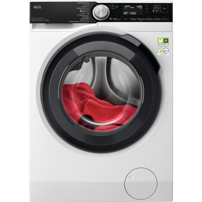 AEG 9000 serie AbsoluteCare® Wasmachine voorlader 10 kg L97FR16S6U afbeelding