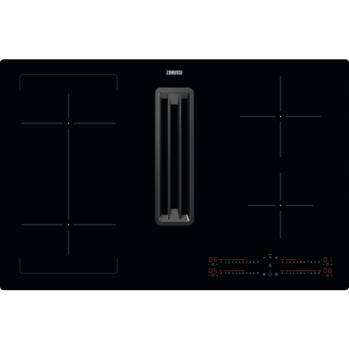 Zanussi Kookplaat met afzuiging ZICK845K
