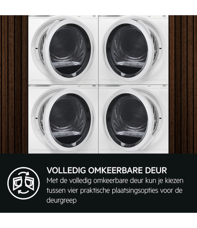 AEG 7000 serie SensiDry® Warmtepomp Droger 9 kg TR739G4B