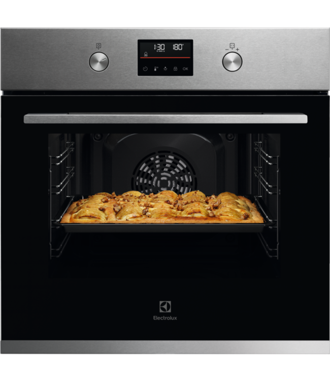 Electrolux  600 SurroundCook - Heteluchtoven met pyrolysereiniging  KOFFP46BX