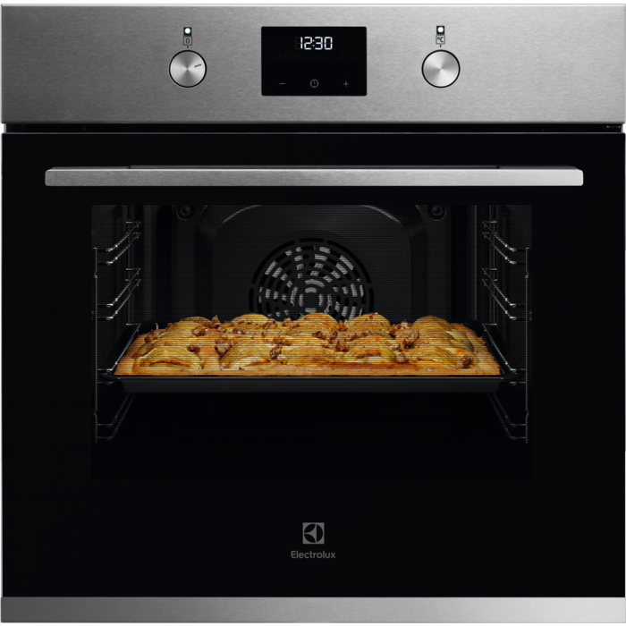 Electrolux 600 SteamBake - Heteluchtoven met stoomondersteuning KODGH40BX afbeelding