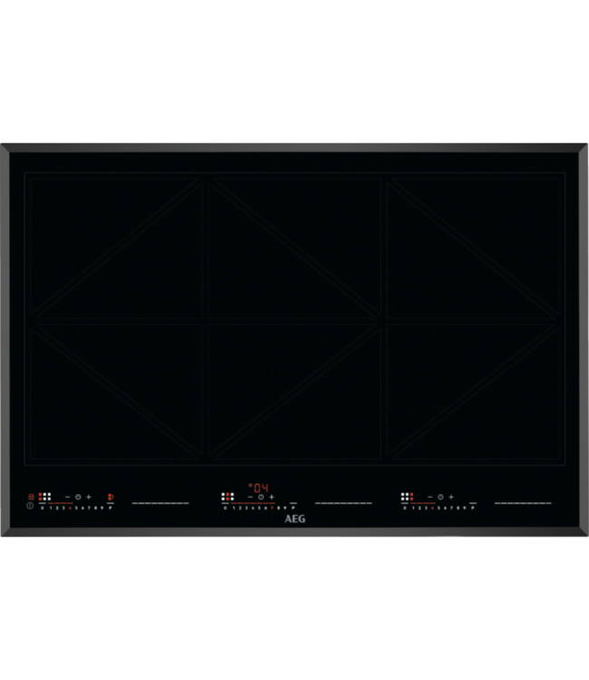 AEG 8000 serie TotalFlex inductie Kookplaat 80 cm IKK8668SFB