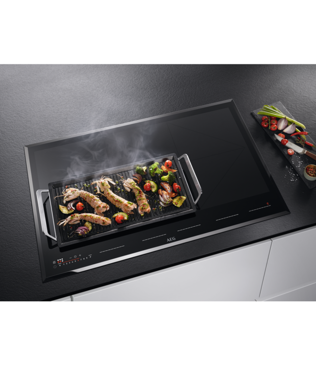 AEG 8000 serie TotalFlex inductie Kookplaat 80 cm IKK8668SFB