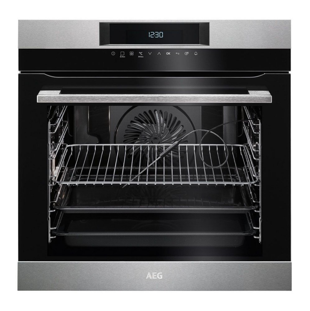 AEG 8000 AssistedCooking Heteluchtoven met pyrolysereiniging BPK742220M afbeelding