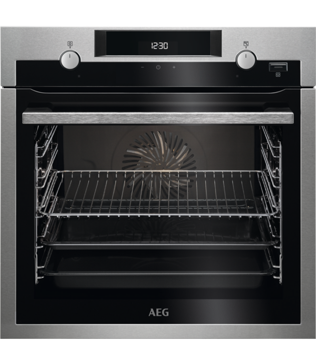 AEG 6000 SteamBake - Heteluchtoven met stoomondersteuning met katalysereiniging BCS455020M