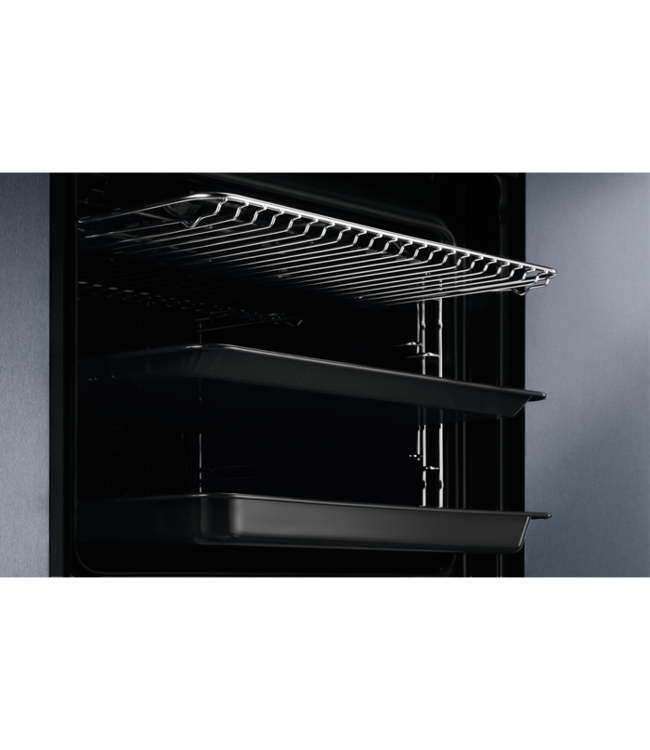 Electrolux  600 SurroundCook - Heteluchtoven met pyrolysereiniging EOF6P46X2