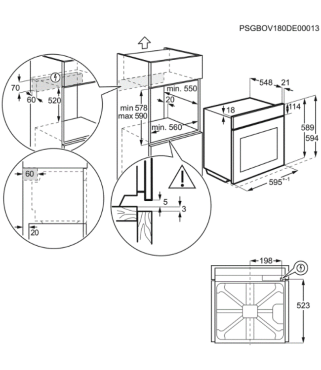 Zanussi combi-stoomoven ZOPKH7X1