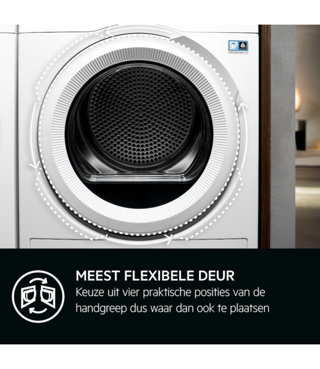 AEG 7000 serie SensiDry¨_ Warmtepomp Wasdroger 8 kg TR738L4B