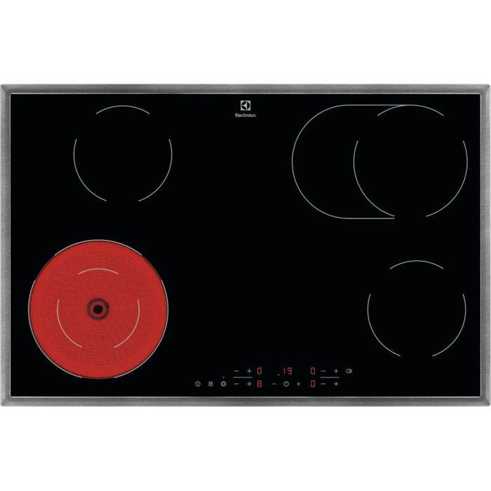 Electrolux 300 Radiant Hob - Vitrokeramische kookplaat, 80 cm LRR8436M afbeelding