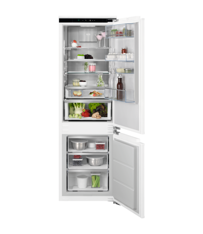 AEG 8000 Cooling 360° - Koel-vriescombinatie inbouw 178 cm  NSC8M181BC