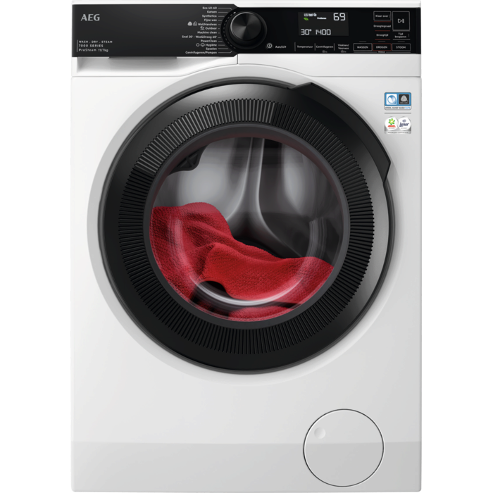 AEG LWR76144 7000 Series 7000 ProSteam® - Was-droogcombinatie - Condensatie - 11 kg
