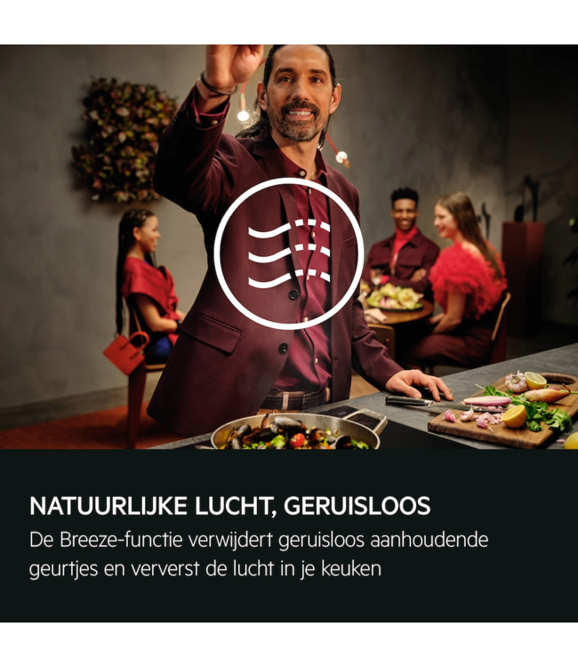 AEG 7000 SilenceTech - Schouwafzuigkap 90 cm GV77D91SB