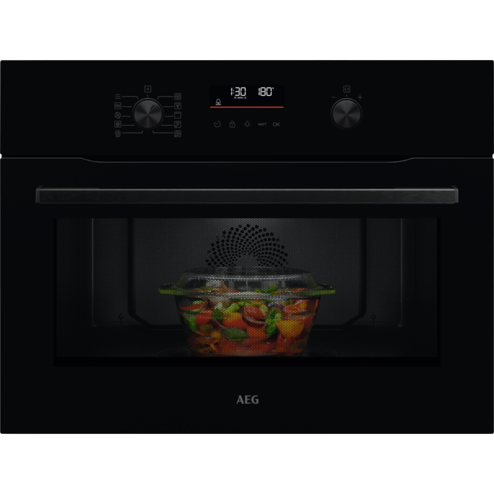 AEG 5000 CombiCook Heteluchtoven met microgolfovenfunctie NKO5N40K afbeelding