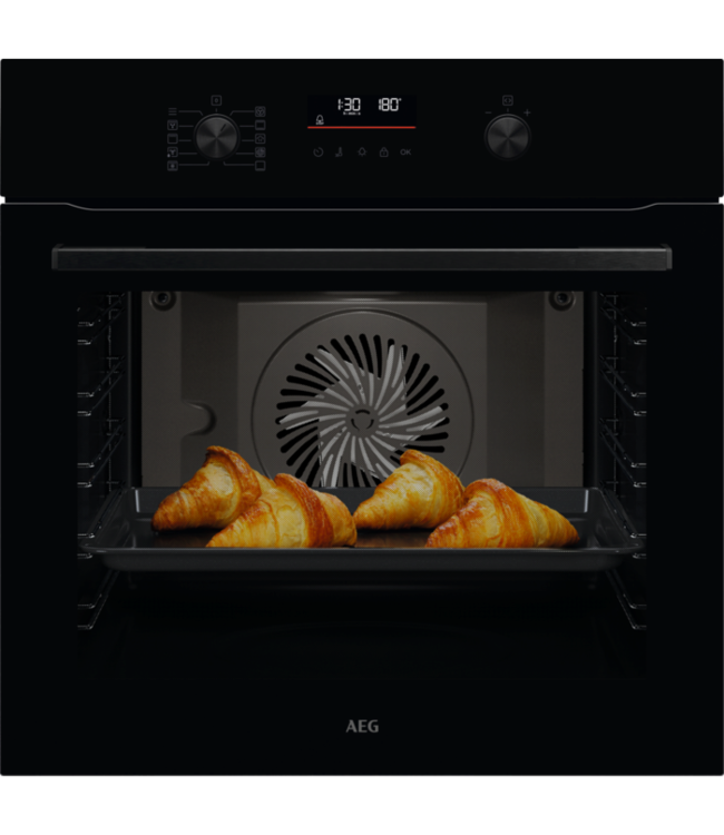 AEG 5000 SurroundCook met SteamBake - Heteluchtoven met stoomondersteuning Katalyse/Aqua Clean OA5CB42AK