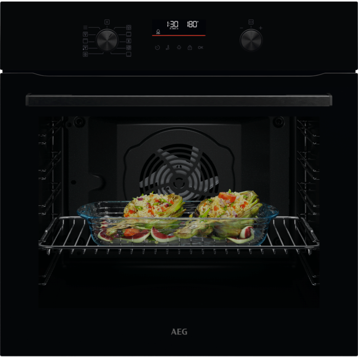 AEG 5000 SurroundCook - Heteluchtoven met pyrolysereiniging OU5PB40SK afbeelding