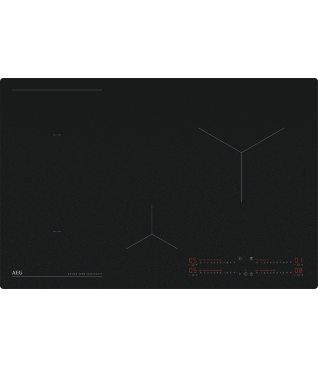 AEG 6000 Bridge - inductiekookplaat, SaphirMatt® 80 cm NII84B00IZ