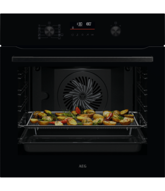 AEG AEG 6000 SenseCook - Heteluchtoven met pyrolysereiniging OS6P50WAK