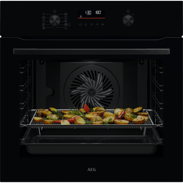 AEG 6000 SenseCook - Heteluchtoven met pyrolysereiniging OS6P50WAK afbeelding