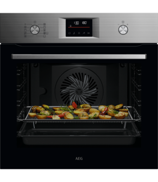 AEG AEG 6000 SenseCook - Heteluchtoven met pyrolysereiniging  OS6PB52AM