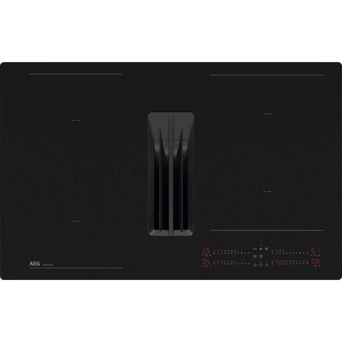 AEG Kookplaat met afzuiging - 7000 ComboHob SenseFry SaphirMatt® 80 cm PE7000S80 afbeelding