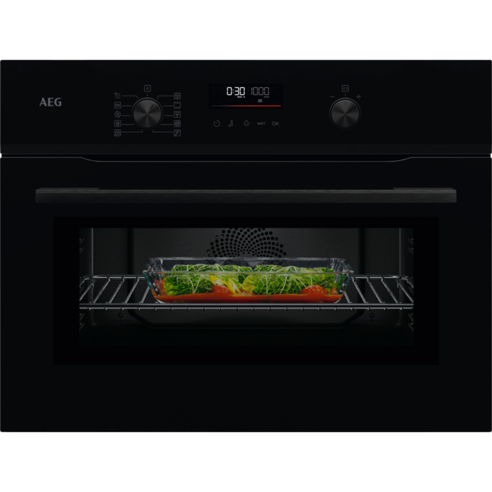 AEG 6000 CombiQuick - Heteluchtoven met magnetron NKK6N501B afbeelding