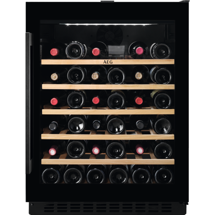 AEG AWUS052B5B wijnkoeler Ingebouwd Zwart 52 fles(sen)