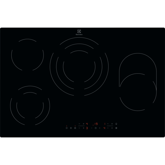 Electrolux 300 Radiant Hob - Keramische kookplaat, 80 cm lrr8438ck afbeelding