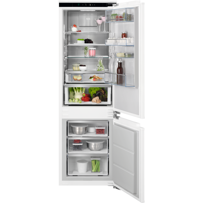 AEG 8000 serie Cooling 360° Koel/vrieskast inbouw 178 cm NSC8M181DC afbeelding