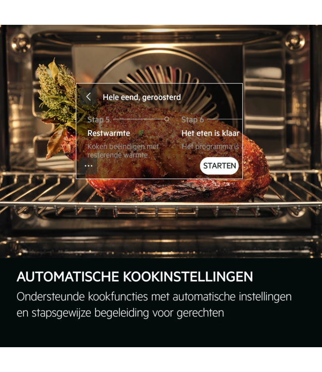 AEG 7000 MealAssist - Heteluchtoven met pyrolysereiniging TE8PB73ZAT