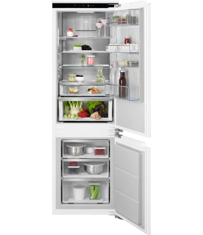 AEG 8000 Cooling  360°C - Koel/vrieskast inbouw 178 cm EK8B18C