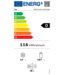 AEG Koelkast inbouw 122.5 cm NSF5O122DC