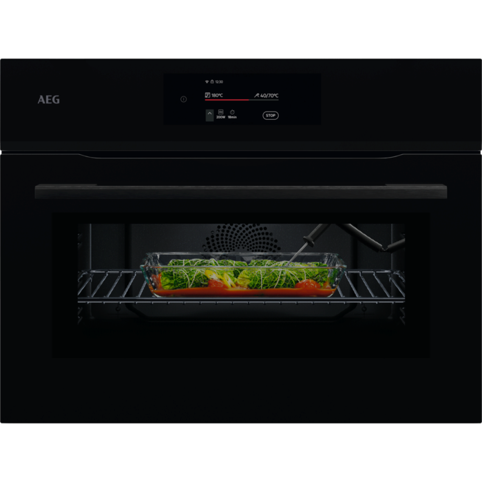 AEG 8000 MealAssist Heteluchtoven met magnetron CK77B afbeelding